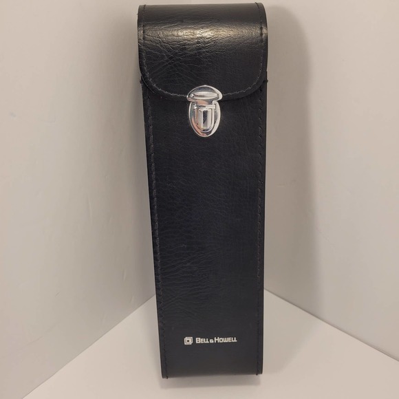 Bell And Howell Vintage Microphone Hard‎ Case Black - Picture 1 of 13
